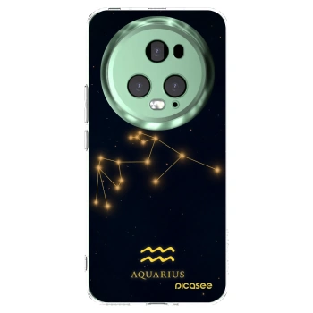 Picasee Honor Magic5 Pro Hülle - Transparentes Silikon - AQUARIUS