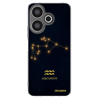 Picasee Xiaomi Redmi 13 4G Hülle - Transparentes Silikon - AQUARIUS