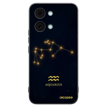Picasee Xiaomi Poco X8 Pro Max Hülle - Schwarzes Silikon - AQUARIUS