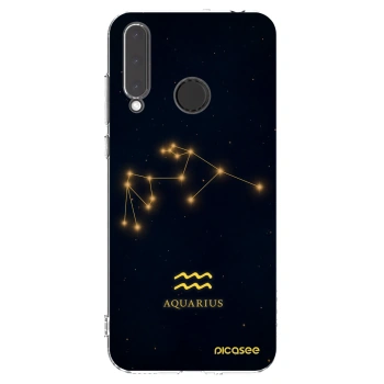 Picasee Honor 20 Lite Hülle - Transparentes Silikon - AQUARIUS