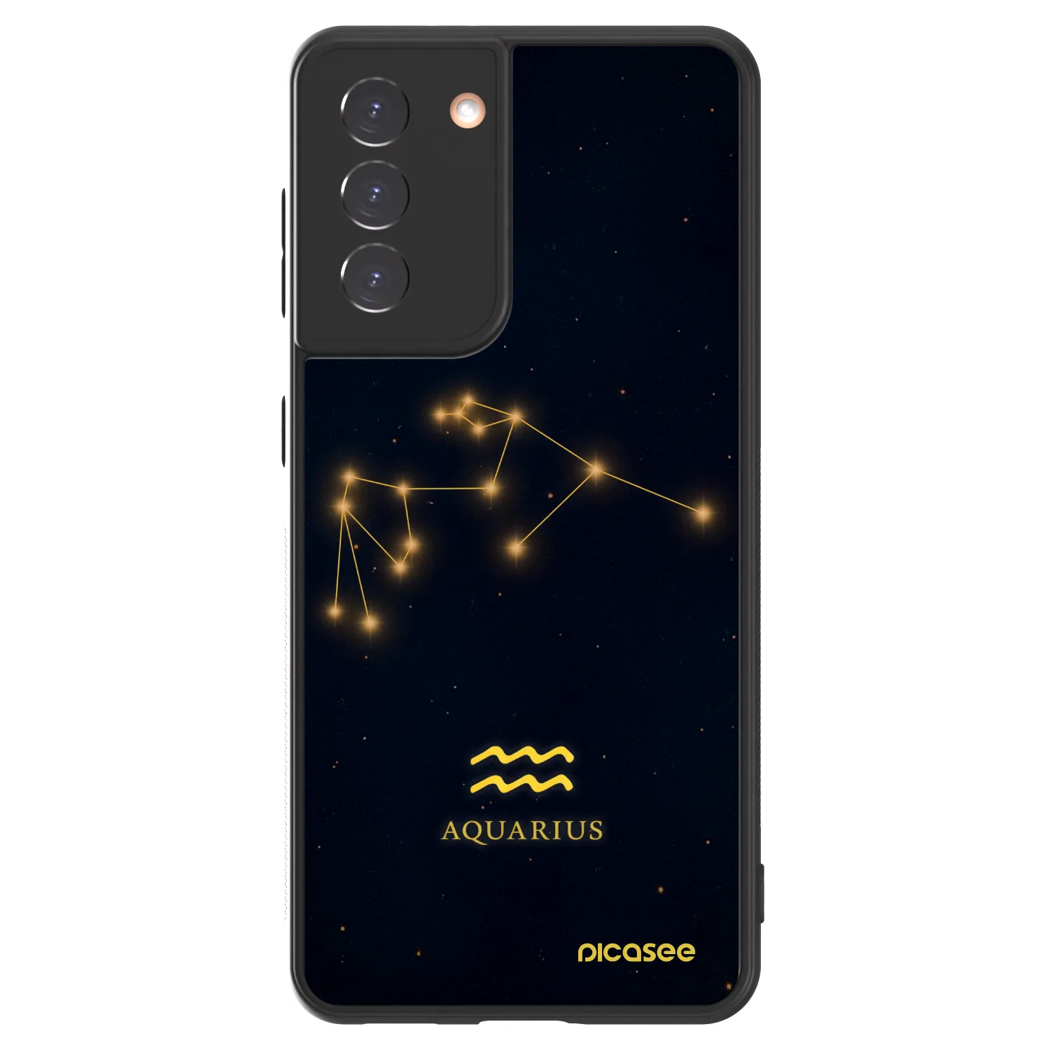 Picasee ULTIMATE CASE für Samsung Galaxy S21 5G G991B - AQUARIUS