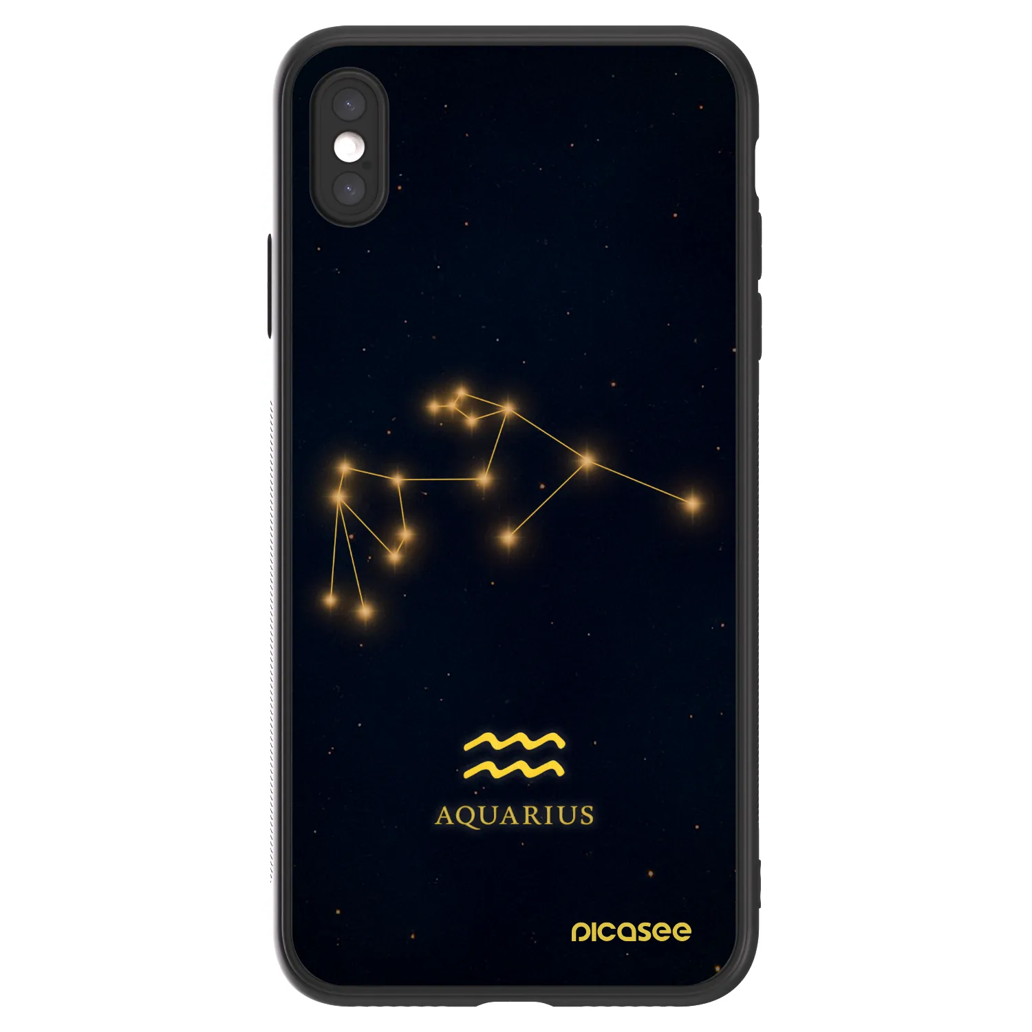 Picasee ULTIMATE CASE für Apple iPhone XS Max - AQUARIUS