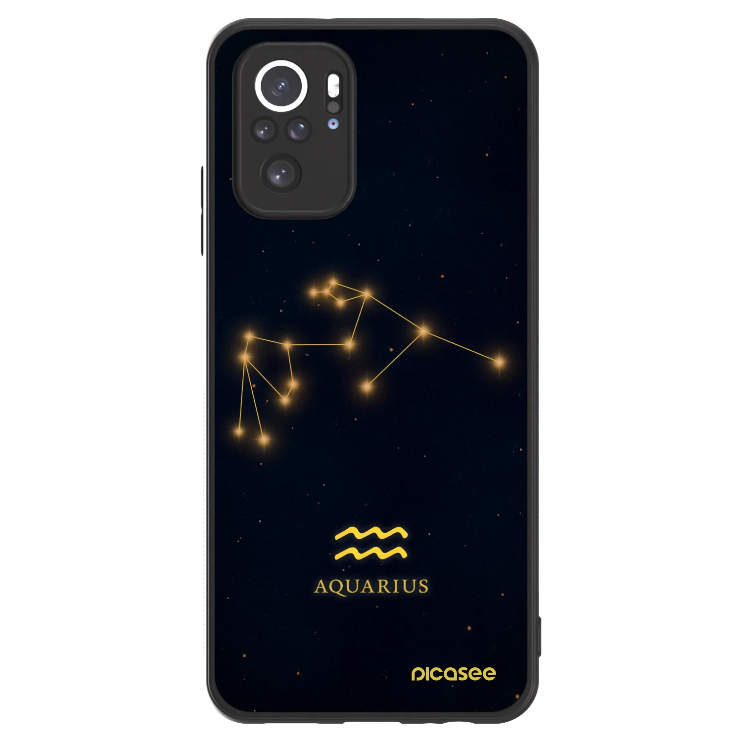 Picasee ULTIMATE CASE für Xiaomi Redmi Note 10 - AQUARIUS