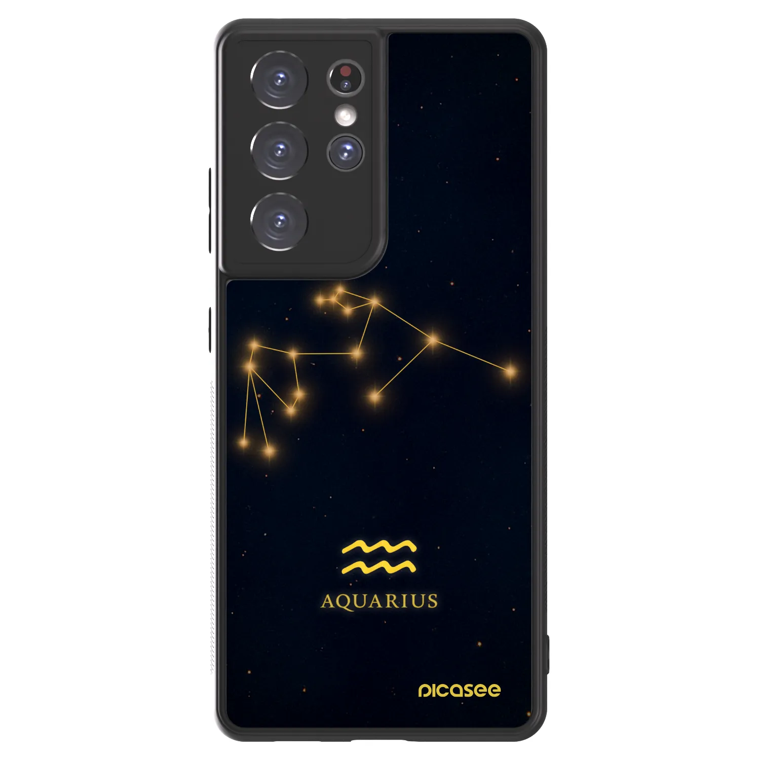 Picasee ULTIMATE CASE für Samsung Galaxy S21 Ultra 5G G998B - AQUARIUS