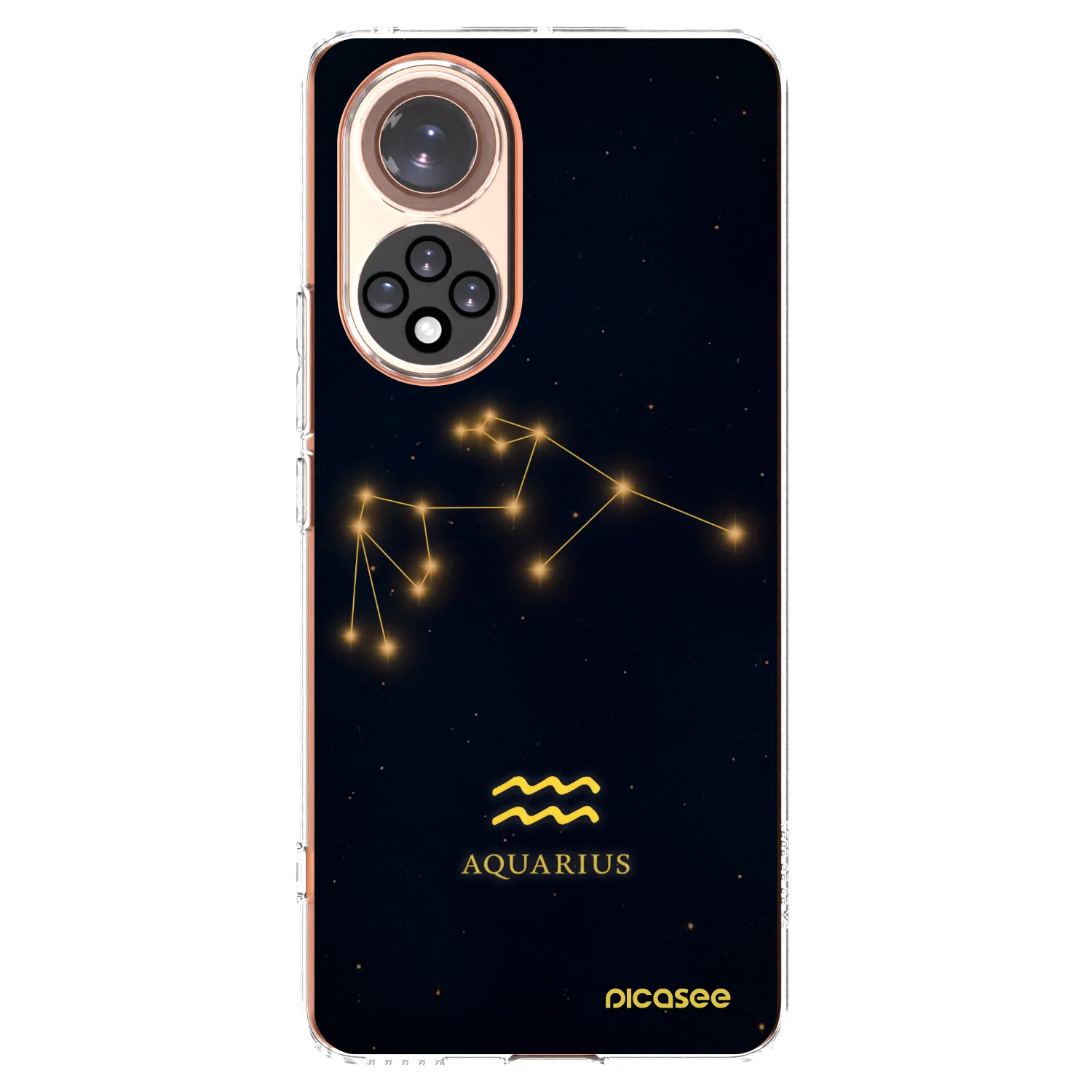 Picasee Huawei Nova 9 Hülle - Transparentes Silikon - AQUARIUS