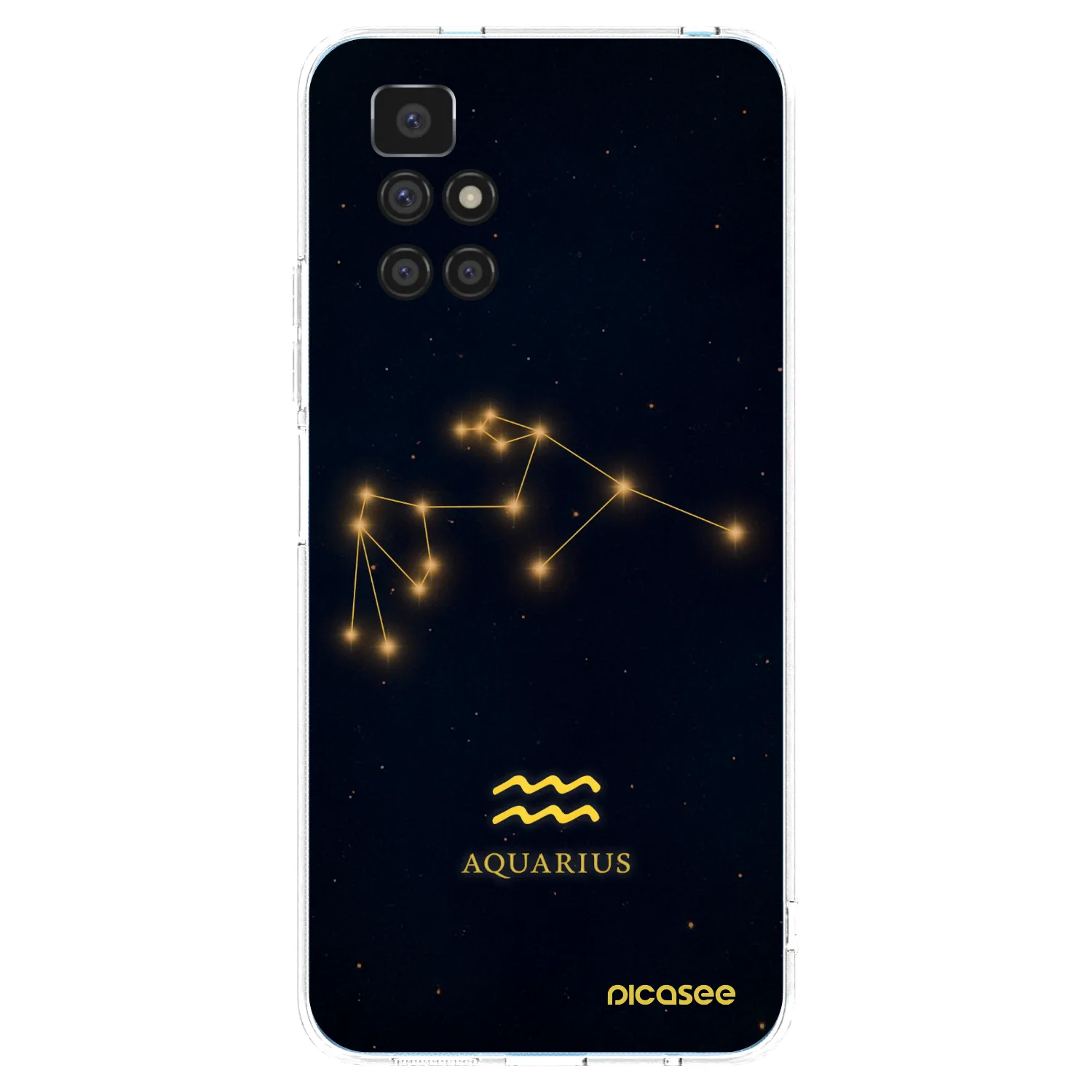 Picasee Xiaomi Redmi 10 (2022) Hülle - Transparentes Silikon - AQUARIUS