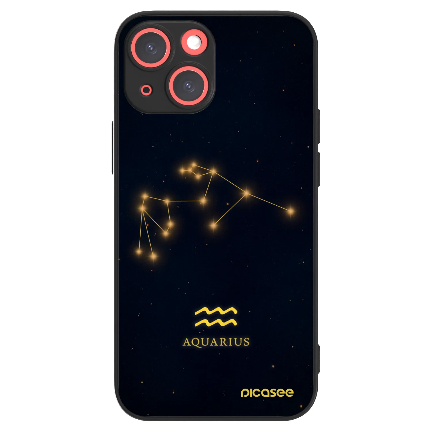 Picasee ULTIMATE CASE MagSafe für Apple iPhone 13 mini - AQUARIUS