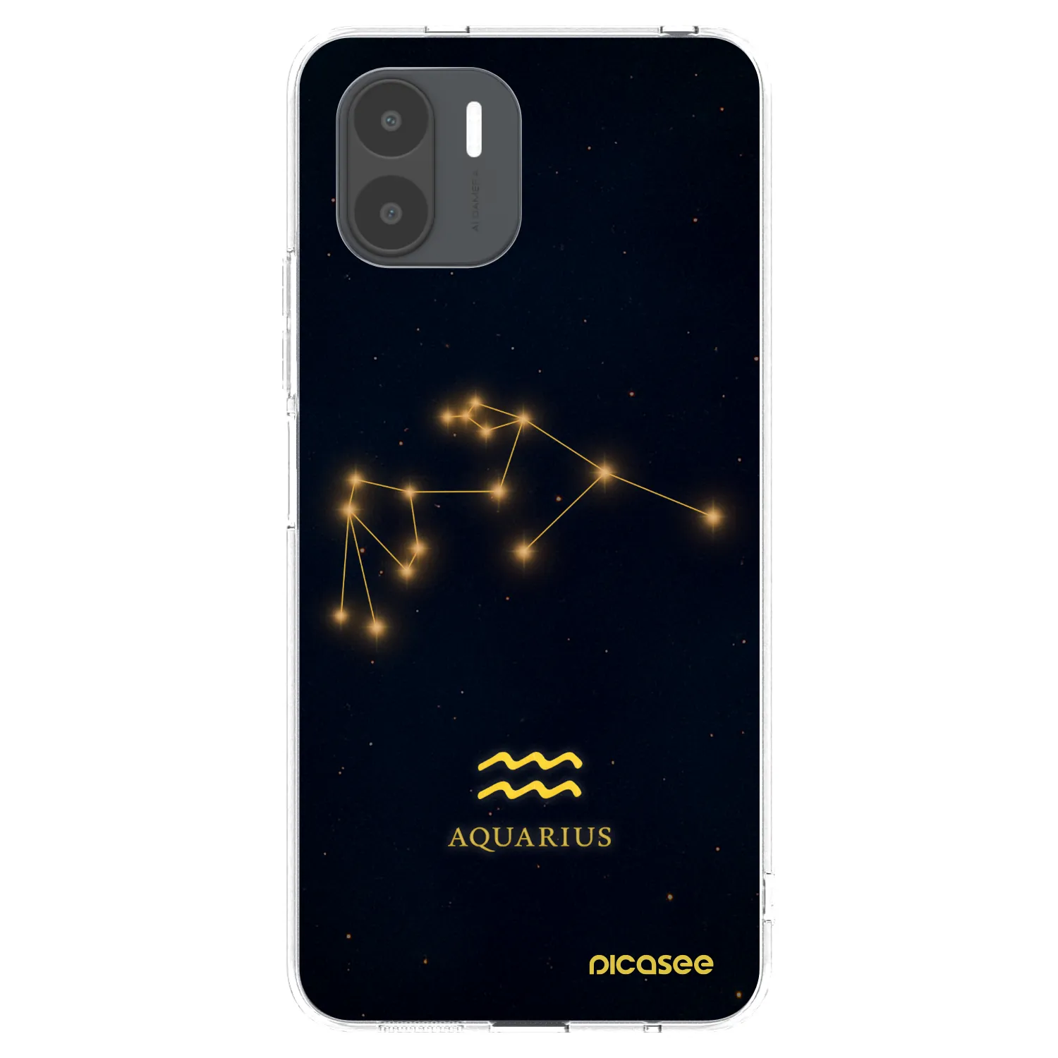 Picasee Xiaomi Redmi A2 Hülle - Transparentes Silikon - AQUARIUS