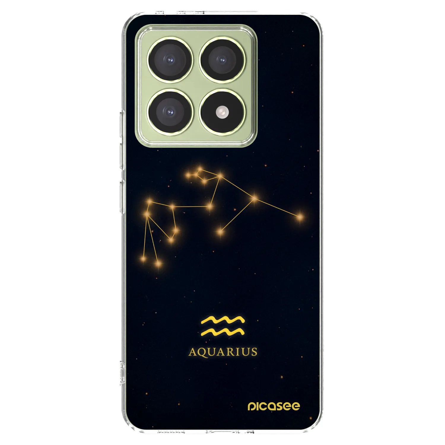 Picasee Xiaomi 14T Hülle - Transparentes Silikon - AQUARIUS