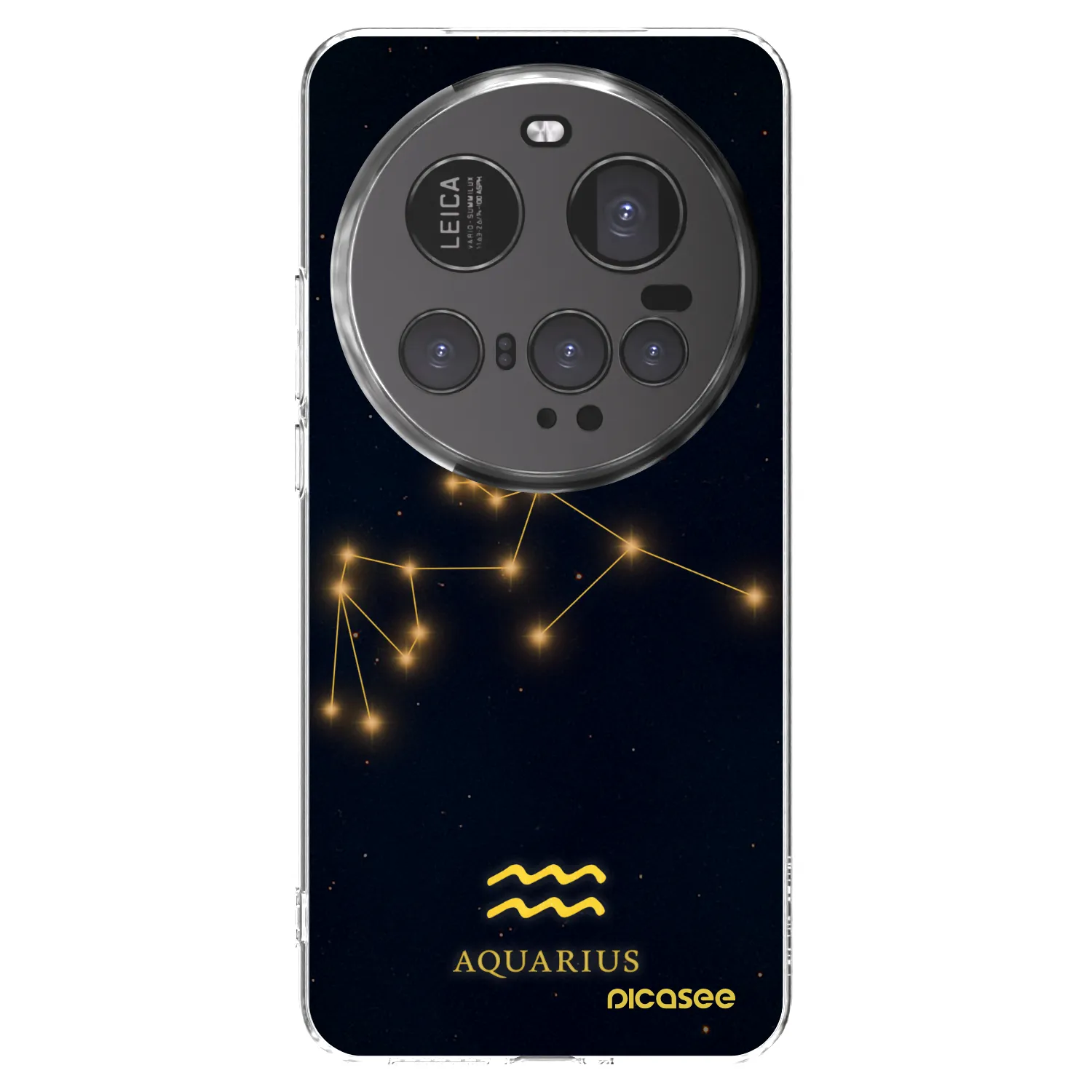 Picasee Xiaomi 15 Ultra Hülle - Transparentes Silikon - AQUARIUS