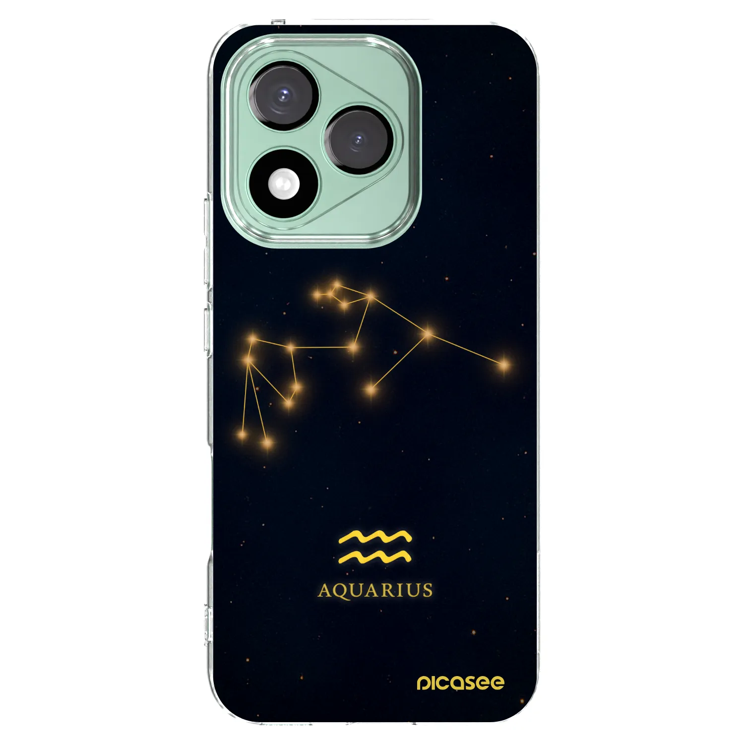 Picasee Honor 400 Lite 5G Hülle - Transparentes Silikon - AQUARIUS