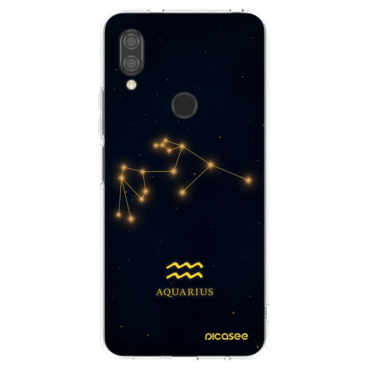 Picasee Xiaomi Redmi 7 Hülle - Transparentes Silikon - AQUARIUS