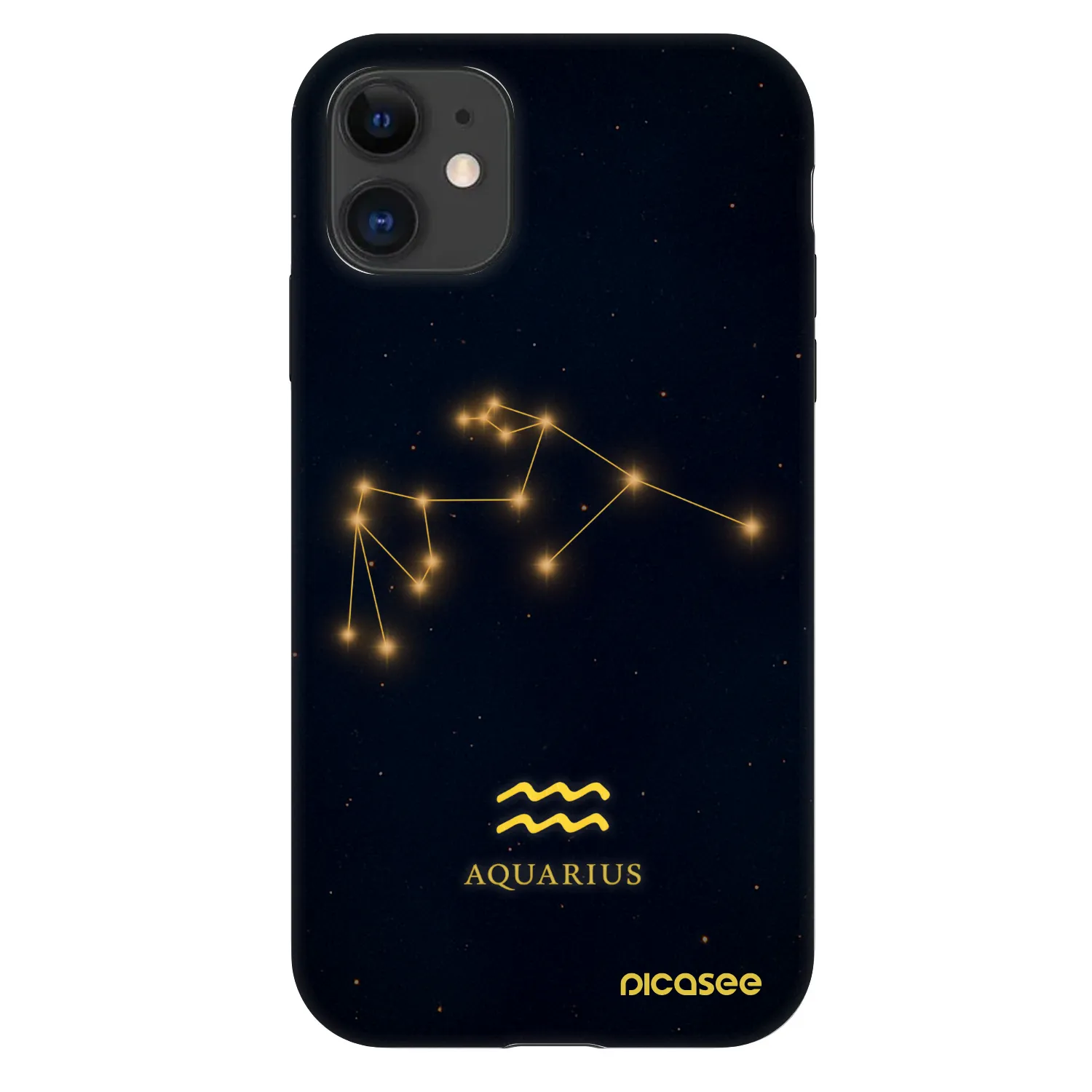 Picasee Fashion Case für Apple iPhone 11 - AQUARIUS