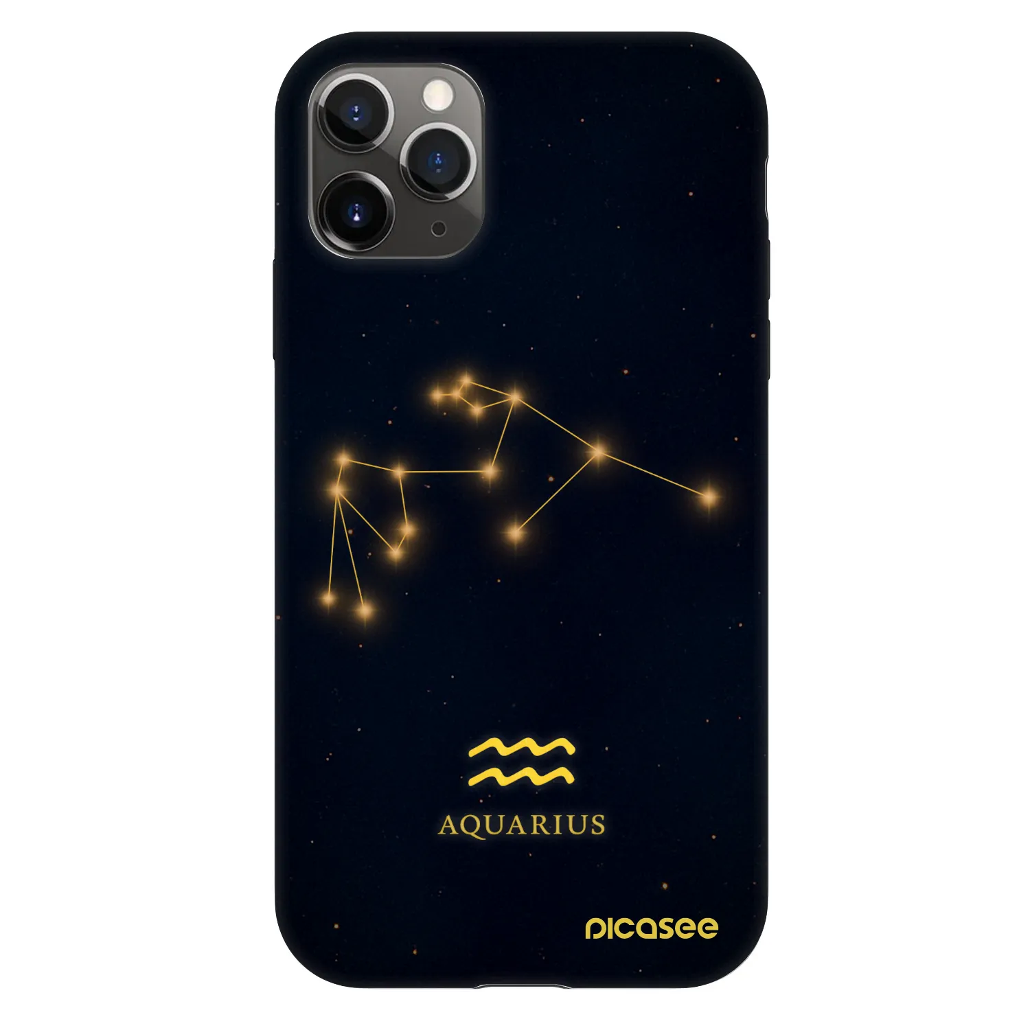 Picasee Fashion Case für Apple iPhone 11 Pro - AQUARIUS