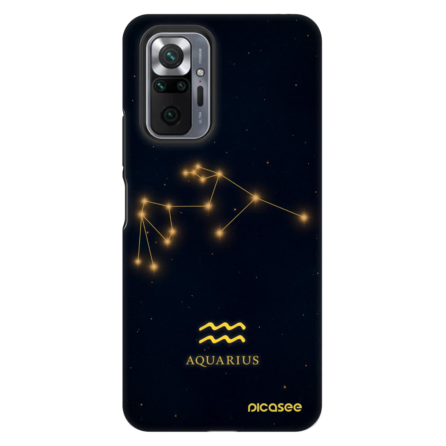 Picasee Fashion Case für Xiaomi Redmi Note 10 Pro - AQUARIUS