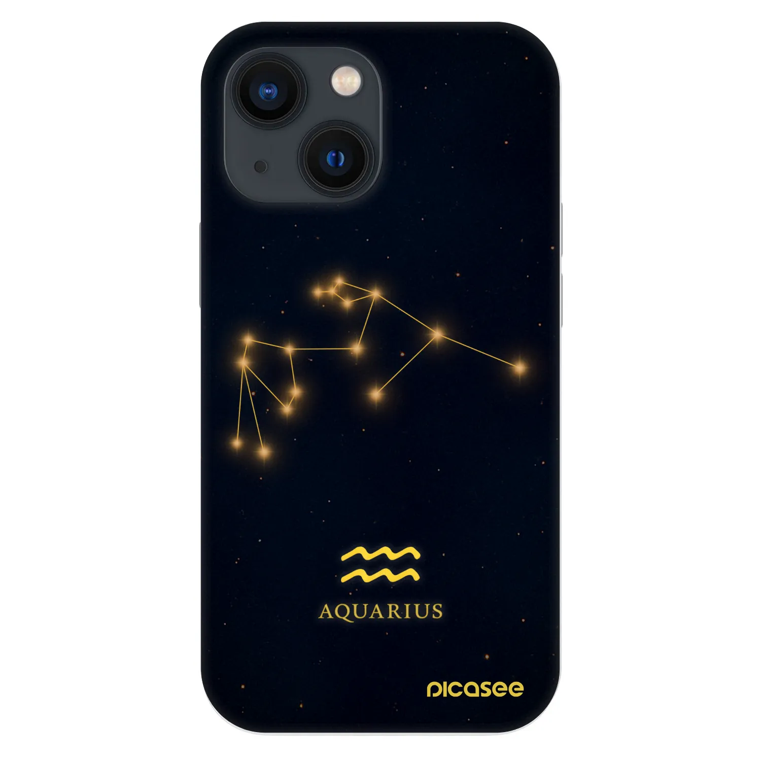Picasee Fashion Case für Apple iPhone 13 mini - AQUARIUS