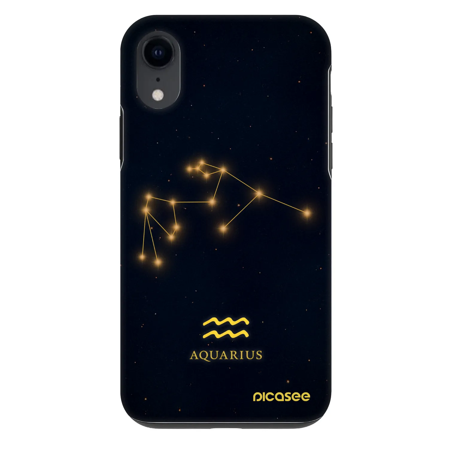 Picasee Fashion Case für Apple iPhone XR - AQUARIUS