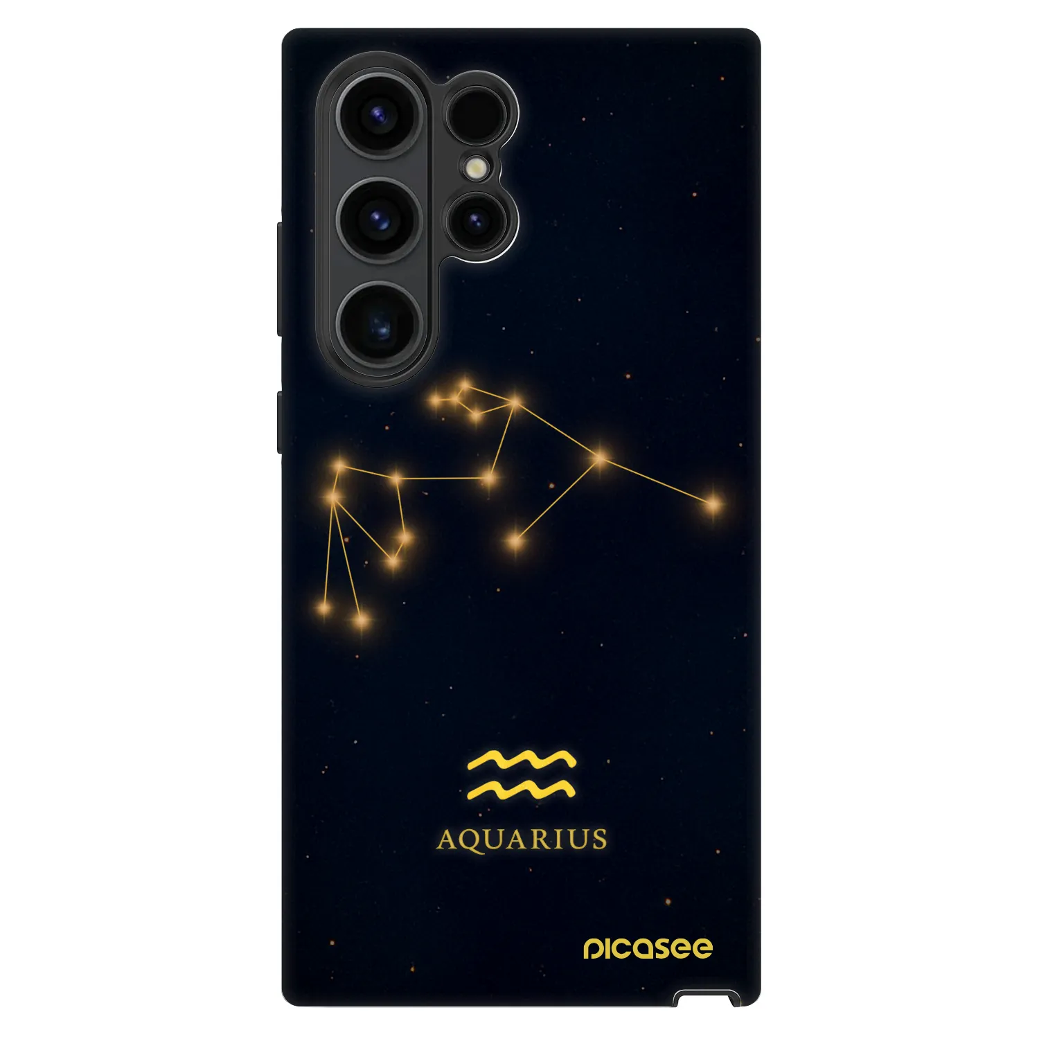 Picasee Fashion Case für Samsung Galaxy S23 Ultra 5G - AQUARIUS