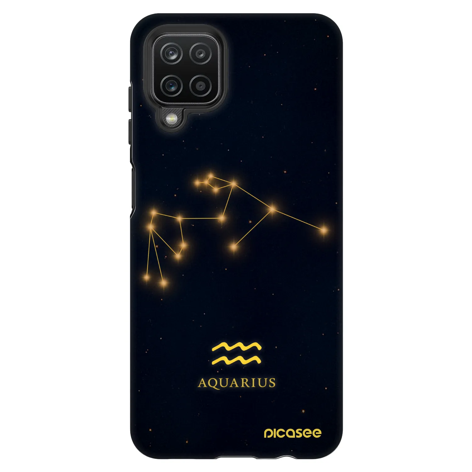 Picasee Fashion Case für Samsung Galaxy A12 A125F - AQUARIUS