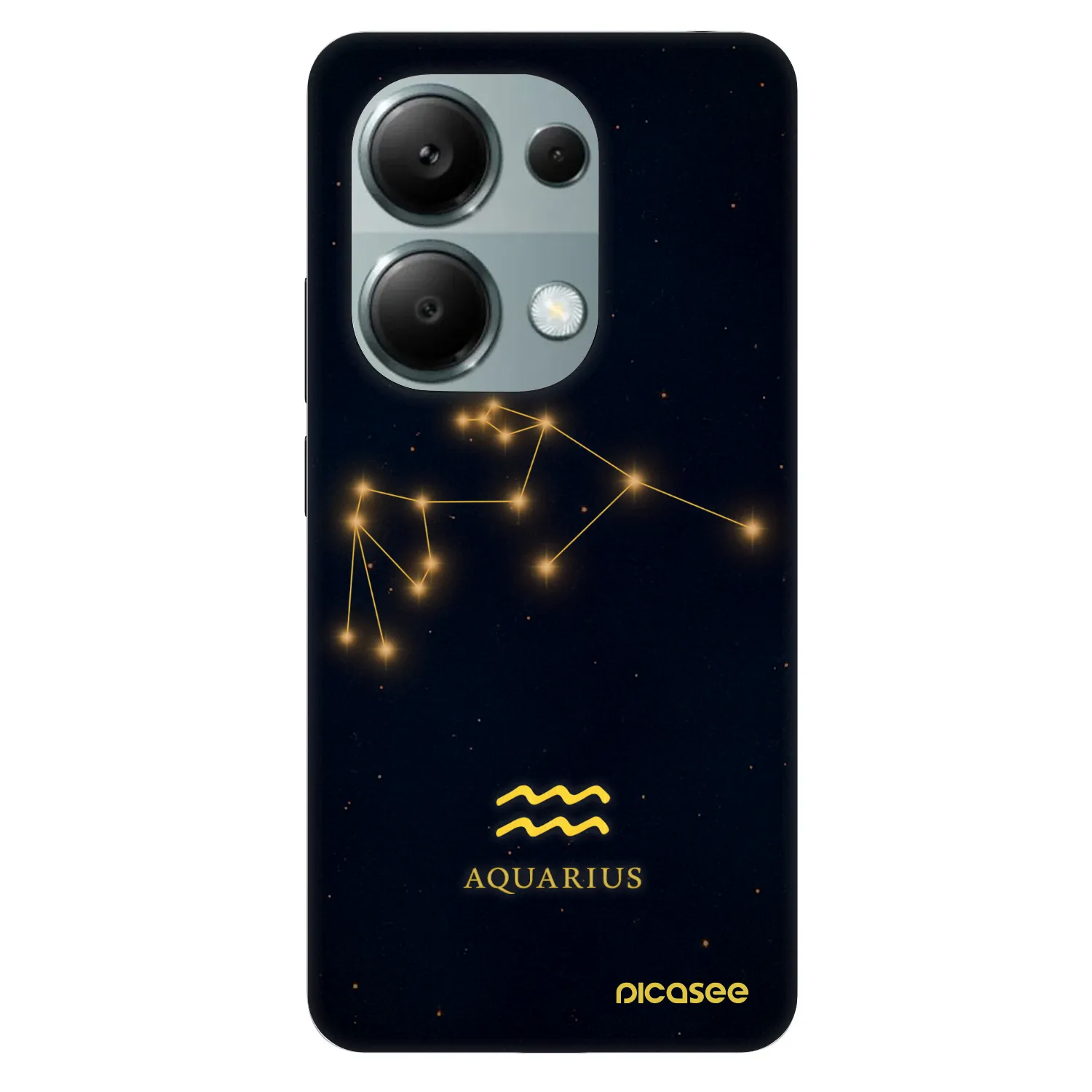 Picasee Fashion Case für Xiaomi Redmi Note 13 Pro 4G - AQUARIUS