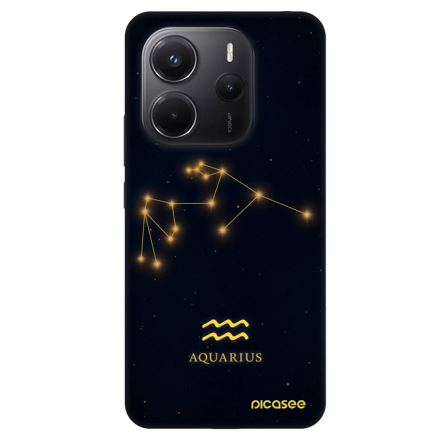 Picasee Fashion Case für Xiaomi Redmi Note 14 4G - AQUARIUS
