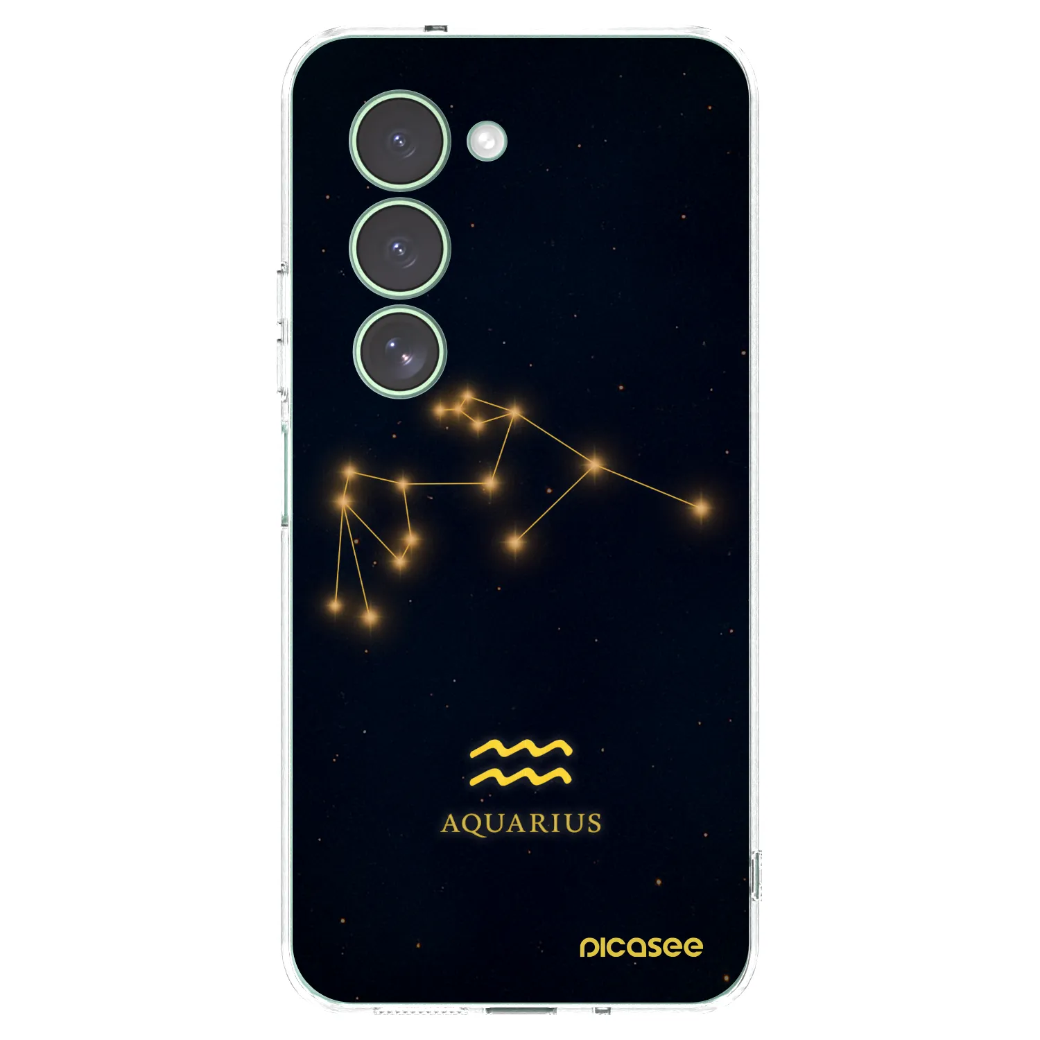 Picasee Xiaomi Redmi 15 5G Hülle - Transparentes Silikon - AQUARIUS