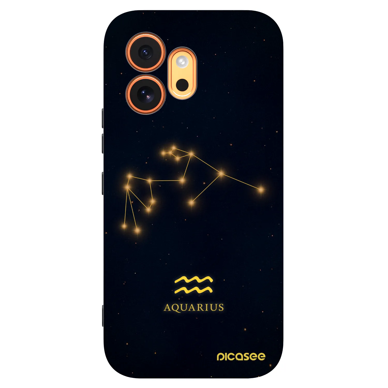 Picasee Honor 600 Hülle - Schwarzes Silikon - AQUARIUS