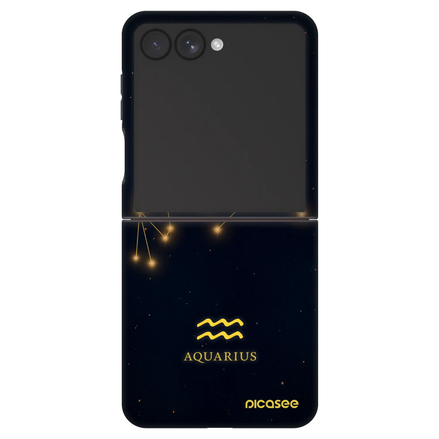 Picasee Fashion Case für Samsung Galaxy Z Flip7 5G - AQUARIUS