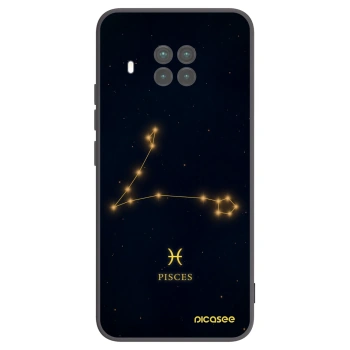Picasee Xiaomi Mi 10T Lite Hülle - Schwarzes Silikon - PISCES