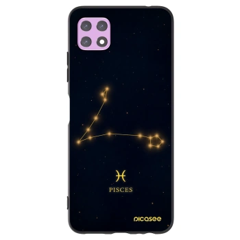 Picasee Samsung Galaxy A22 A226B 5G Hülle - Schwarzes Silikon - PISCES