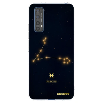 Picasee Realme 7 Hülle - Transparentes Silikon - PISCES