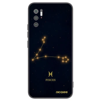 Picasee Xiaomi Poco M3 Pro 5G Hülle - Schwarzes Silikon - PISCES