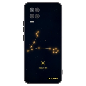 Picasee Realme 8 5G Hülle - Schwarzes Silikon - PISCES