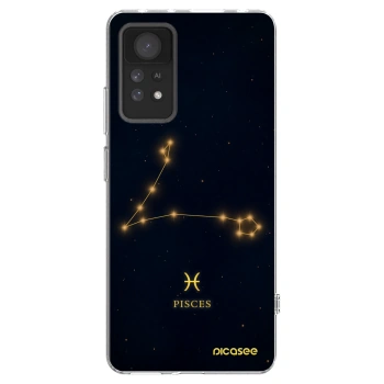 Picasee Xiaomi Redmi Note 11 Pro 5G Hülle - Transparentes Silikon - PISCES