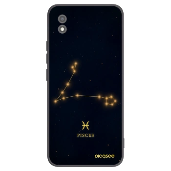Picasee Realme C11 (2021) Hülle - Schwarzes Silikon - PISCES