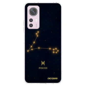 Picasee Xiaomi 12 Hülle - Transparentes Silikon - PISCES