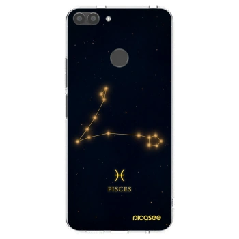 Picasee Huawei P Smart Hülle - Transparentes Silikon - PISCES