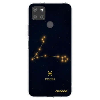 Picasee Realme C21Y Hülle - Transparentes Silikon - PISCES