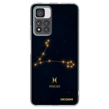 Picasee Xiaomi Redmi Note 11 Pro+ 5G Hülle - Transparentes Silikon - PISCES