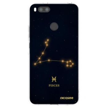 Picasee Xiaomi Redmi A1 Hülle - Transparentes Silikon - PISCES