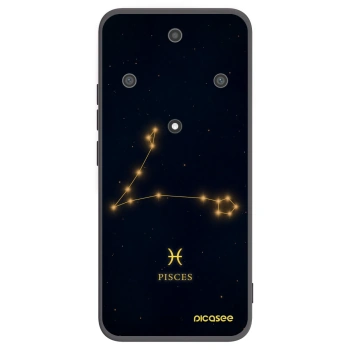 Picasee Honor Magic5 Lite 5G Hülle - Schwarzes Silikon - PISCES