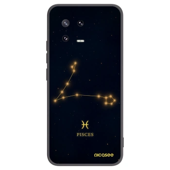 Picasee Xiaomi 13 Pro Hülle - Schwarzes Silikon - PISCES