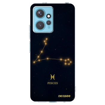 Picasee Xiaomi Redmi Note 12 4G Hülle - Transparentes Silikon - PISCES