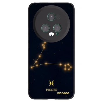 Picasee Honor Magic5 Pro Hülle - Schwarzes Silikon - PISCES