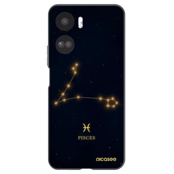 Picasee Honor 90 Lite 5G Hülle - Schwarzes Silikon - PISCES