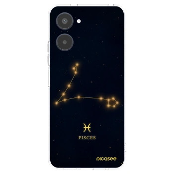Picasee Realme 10 4G Hülle - Transparentes Silikon - PISCES