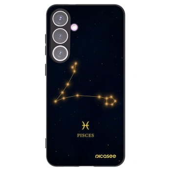 Picasee Samsung Galaxy S24+ S926B 5G Hülle - Schwarzes Silikon - PISCES