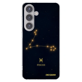Picasee Samsung Galaxy S24 S921B 5G Hülle - Transparentes Silikon - PISCES