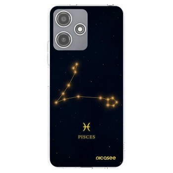 Picasee Xiaomi Redmi 12 5G Hülle - Transparentes Silikon - PISCES