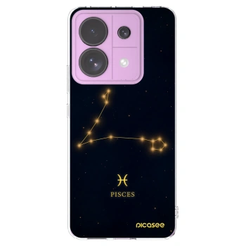 Picasee Xiaomi Redmi Note 13 Pro 5G Hülle - Transparentes Silikon - PISCES